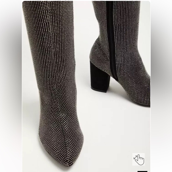 Studded Stretch Over the Knee Boot - Picture 4 of 7